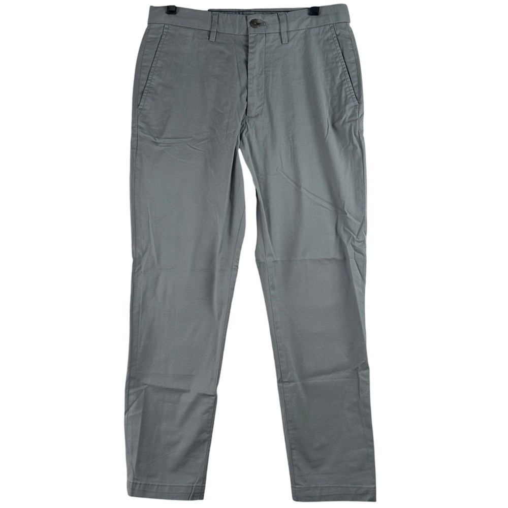 Banana Republic Lived-In Athletic Chino Mens 30x30 Grey Business Casual Classic
